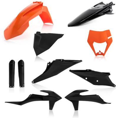 ACERBIS plastový full kit KTM EXC/EXCF 20/23 oranž/černá