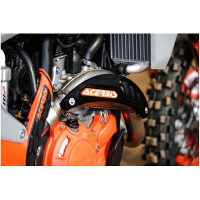 Chránič výfuku Acerbis pro KTM/HQ/Beta/GAS černá černá