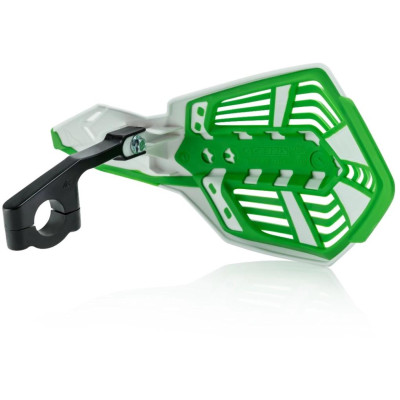Chrániče páček Acerbis X-FUTURE VENTED bílá/zelená bílá/zelená