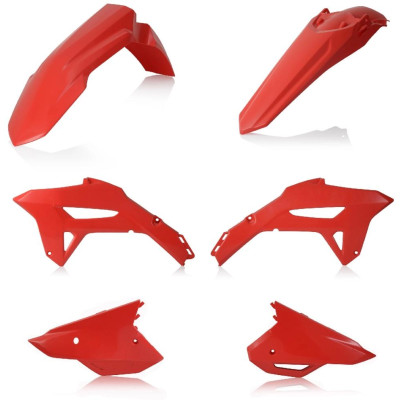 Acerbis sada plastů pasuje na CRF 450 21-24 250 22-24 červená