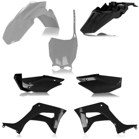 Acerbis full kit CRF 110F 19-22 černá/šedá