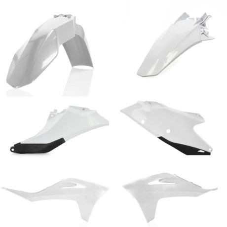 ACERBIS plastový kit GASGAS EX300/EXF250/350/450/MC125/MCF250/450 21- bílá/černá