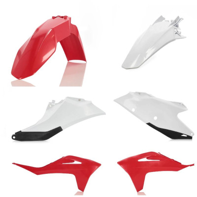 ACERBIS plastový kit GASGAS EX300/EXF250/350/450/MC125/MCF250/450 21- červená/bílá