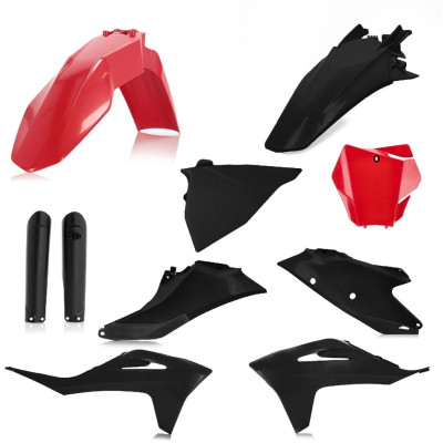 Acerbis plastový full kit GASGAS EX300/EXF250/350/450/MC125/MCF250/450 21- červená/černá