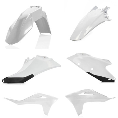 ACERBIS plastový kit GAS GAS EC250/300/ECF250/350 21- bílá/černá