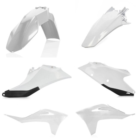 ACERBIS plastový kit GAS GAS EC250/300/ECF250/350 21- bílá/černá