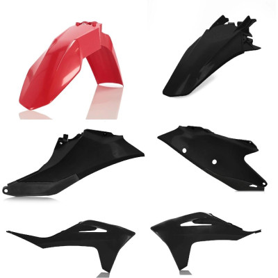 ACERBIS plastový kit  GAS GAS EC250/300/ECF250/350 21- červená/černá