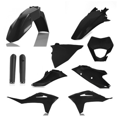 ACERBIS plastový full kit GAS GAS EC250/300/ECF250/350 21 černá