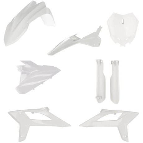 Acerbis plastový full kit Beta RX300/450 22 bílá