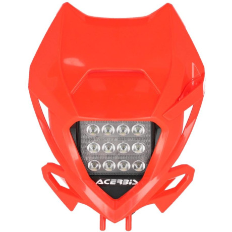 Acerbis maska led BETA RR 20- červená