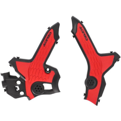 Acerbis kryt(chránič) rámu X-GRIP Honda 300L 21/23, Rally 22-23 červená/černá