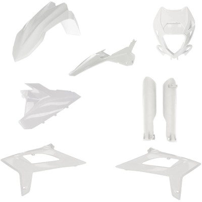 Acerbis plastový full kit RR 23 bílá