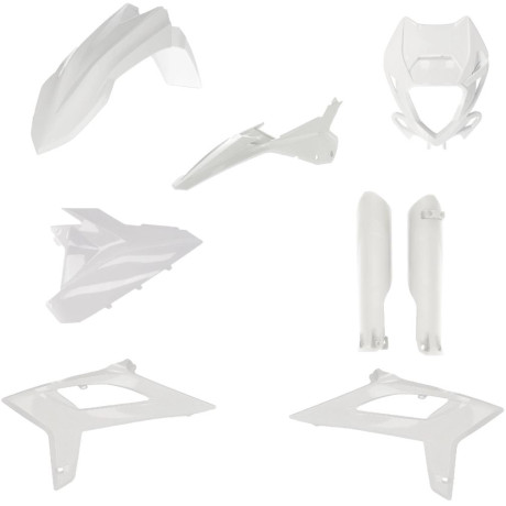 Acerbis plastový full kit RR 23 bílá