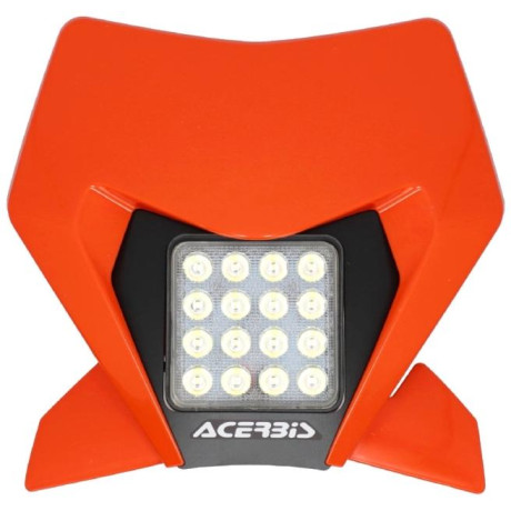 Acerbis led maska pasuje na KTM EXC/F 24 oranž 2016