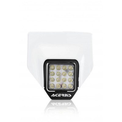 Acerbis led maska pasuje na HQ TE/FE 24 bílá