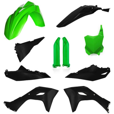 Acerbis full sada plastů pasuje na KX450 F 2024 zelená/černá