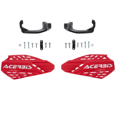 Chrániče páček Acerbis LINEAR VENTED červená/bílá červená/bílá