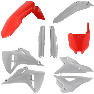 ACERBIS full kit (plastová sada) pasuje na Honda CRF250/450 25- šedá/červená