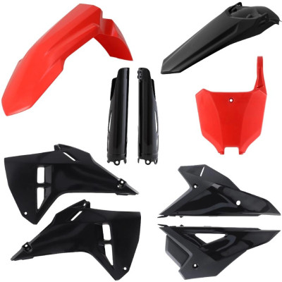ACERBIS full kit (plastová sada) pasuje na Honda CRF250/450 25- červená/černá