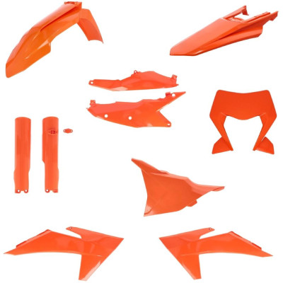 plastový full kit pasuje na EXC/EXCF 24- oranž