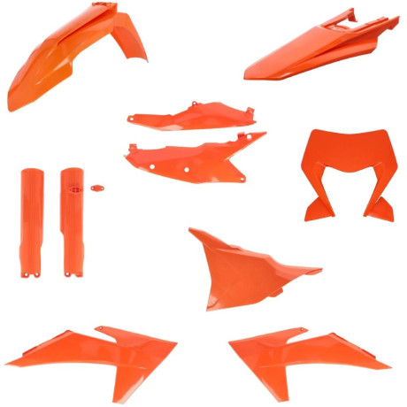 plastový full kit pasuje na EXC/EXCF 24- oranž