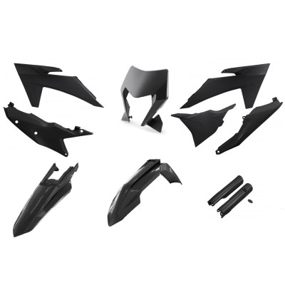 plastový full kit pasuje na EXC/EXCF 24- bílá