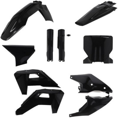 ACERBIS plastový full kit pasuje na HQ TC/FC/TX/FX 2025 černá