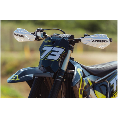 Číslová tabulka Acerbis pro TRIUMPH TF250X 24-26, TF450RC 25-26 černá černá