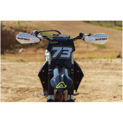 Číslová tabulka Acerbis pro TRIUMPH TF250X 24-26, TF450RC 25-26 černá černá