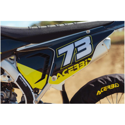 Podsedlovky Acerbis pro TRIUMPH TF250X 24-26,TF450RC 25-26 černá černá