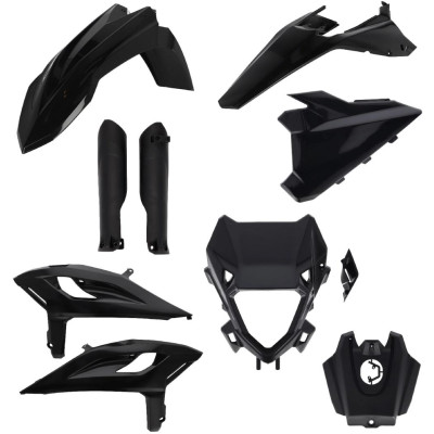 Acerbis plastový full kit pasuje na  Beta RR 25- černá