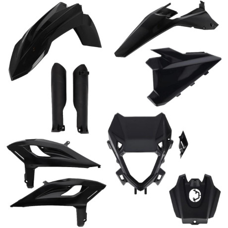 Acerbis plastový full kit pasuje na  Beta RR 25- černá