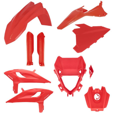 Acerbis plastový full kit pasuje na  Beta RR 25- červená
