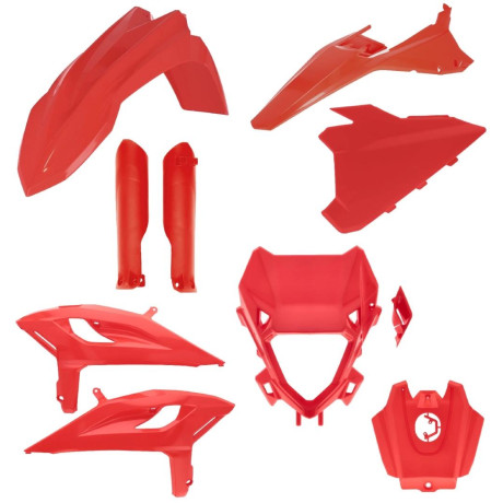 Acerbis plastový full kit pasuje na  Beta RR 25- červená