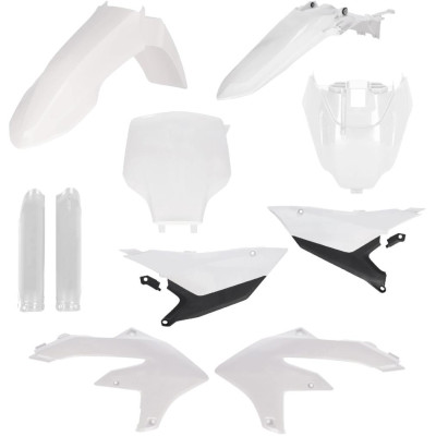 sada plastů Acerbis pro YAMAHA YZF450 26 bílá/černá