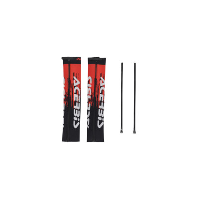 návleky na vidlice Acerbis X-TIGHt MUD červená červená