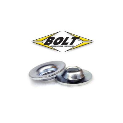 sada podložek- misek BOLT 10ks do vodítka kyvky pro Kawasaki KXF 250, 450