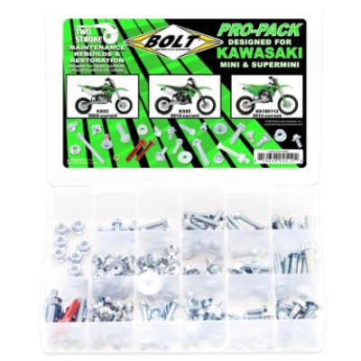 sada šroubů moto pasuje na KX 65 2002- KX 85 2014-