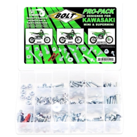 sada šroubů moto pasuje na KX 65 2002- KX 85 2014-