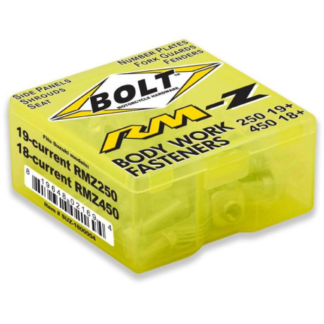 sada šroubů plastů  pasuje na RMZ450 18/24,RMZ250 19/24