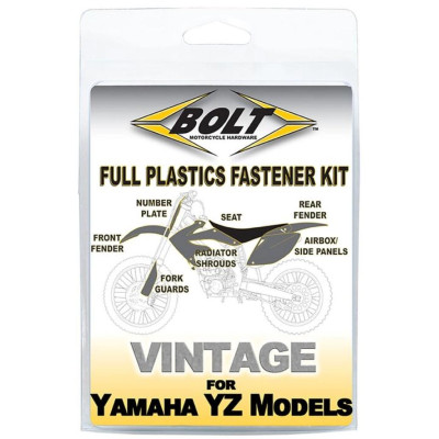 sada šroubů plastů  pasuje na YZ 125/250/490 87-90