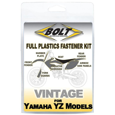 sada šroubů plastů  pasuje na YZ 125/250/490 87-90