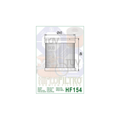 HIFLOFILTRO olejový filtr HF 154