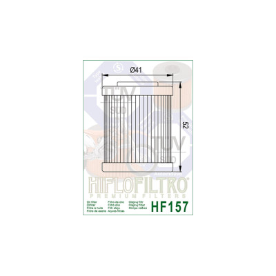 HIFLOFILTRO olejový filtr HF 157