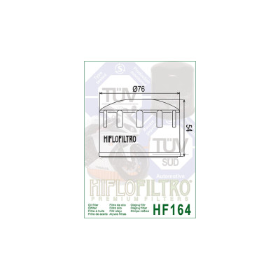 HIFLOFILTRO olejový filtr HF 164