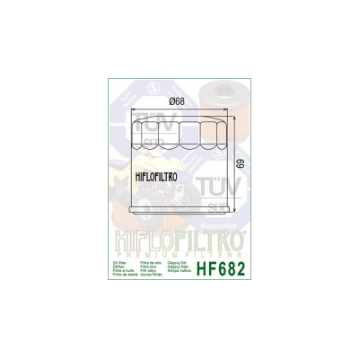 HIFLOFILTRO olejový filtr HF 682