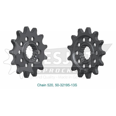 řetězové kolečko pasuje na SHERCO SE/SEF 250/300 21- 13z