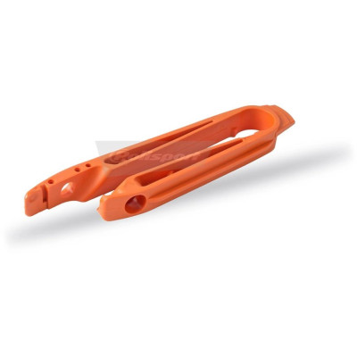 vodítko řetězu kyvka (přední) SX 09-10, SXF 07-10,EXC 09-11,EXCF 08-11 oranž