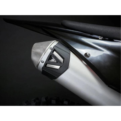 Kryt koncovky výfuku Polisport 2T (200-330 mm) černá černá