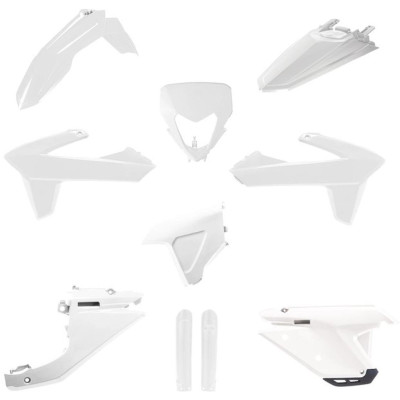 plastový full kit pasuje na Sherco SE-R/SE-F 2025 bílá